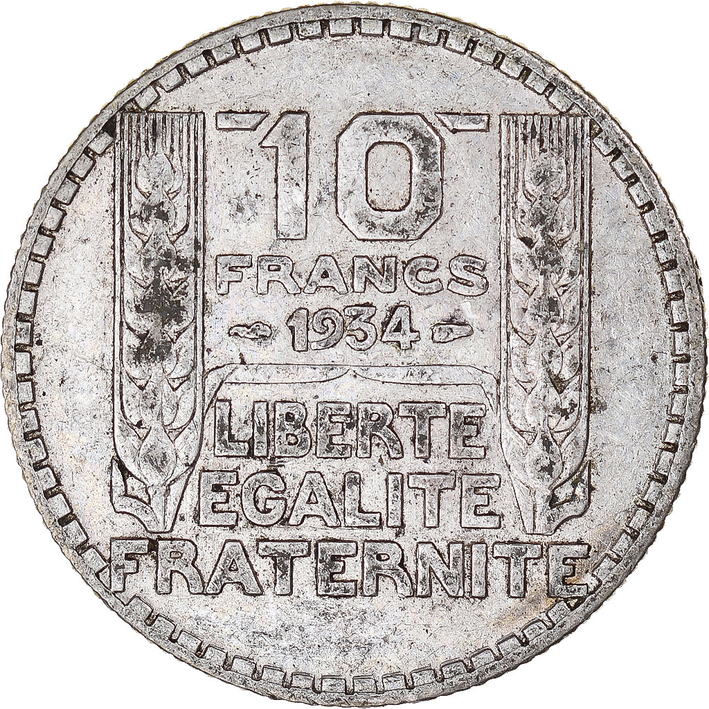 Coin, France, 10 Francs, 1934