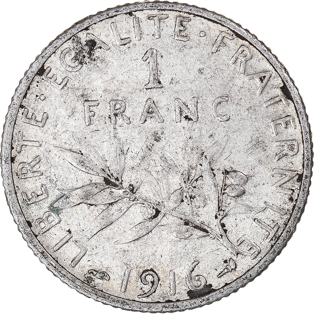 Münze, Frankreich, Franc, 1916