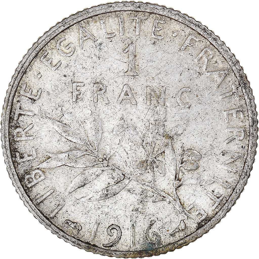 Coin, France, Franc, 1916