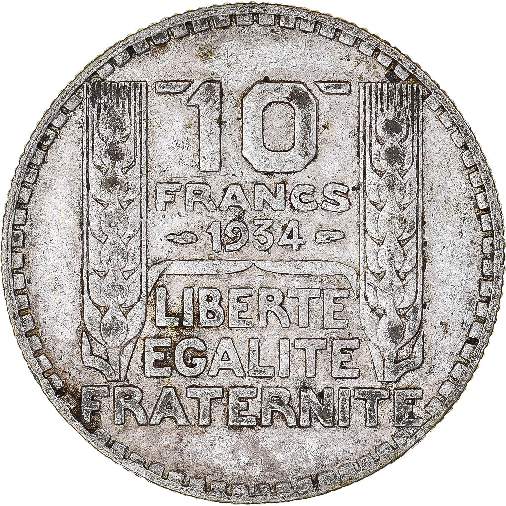 Coin, France, 10 Francs, 1934
