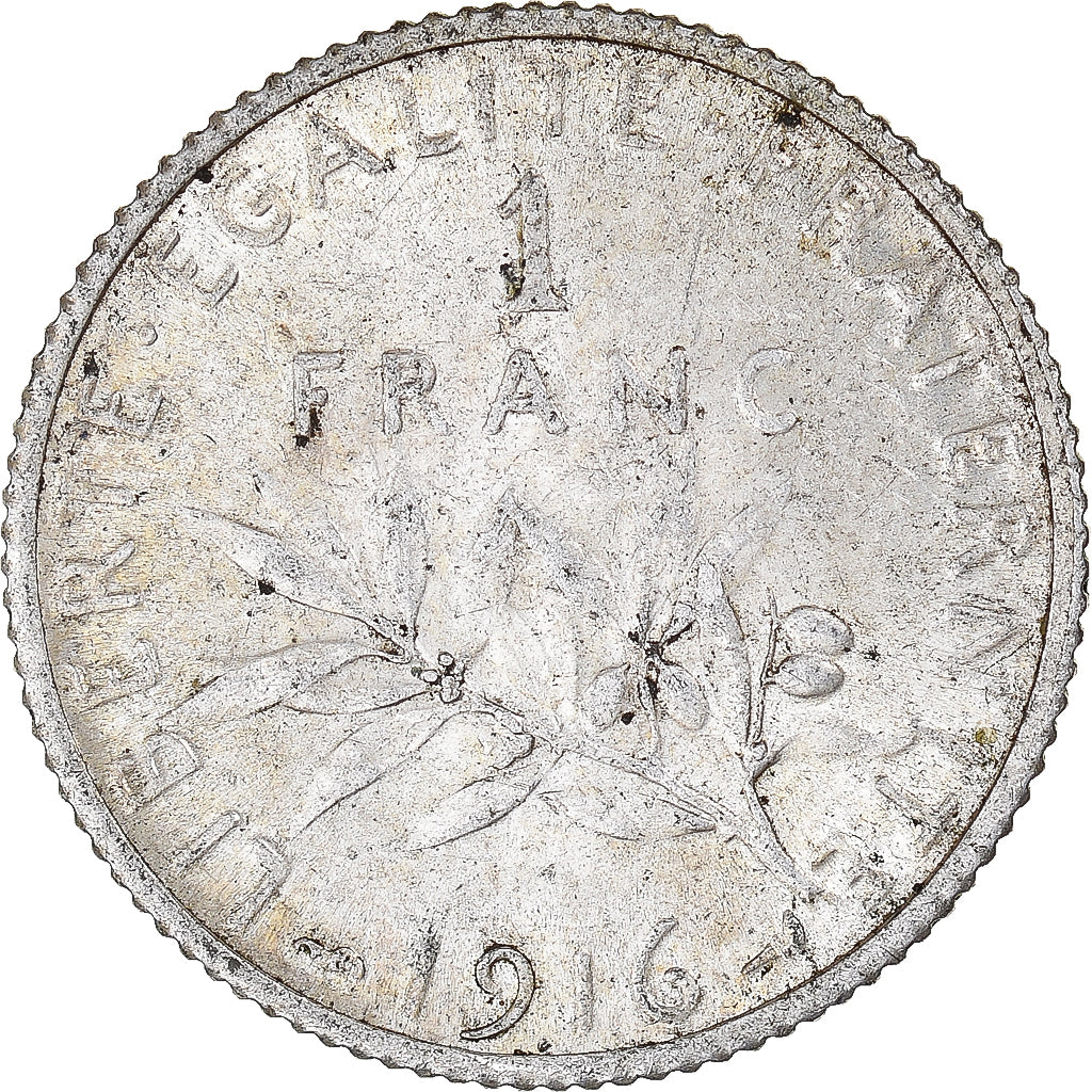 Münze, Frankreich, Franc, 1916
