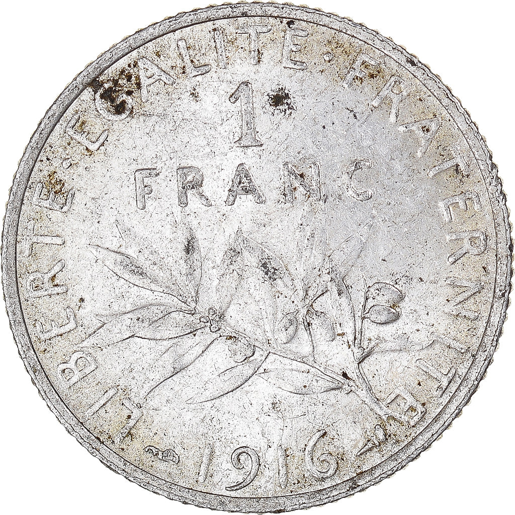 Münze, Frankreich, Franc, 1916