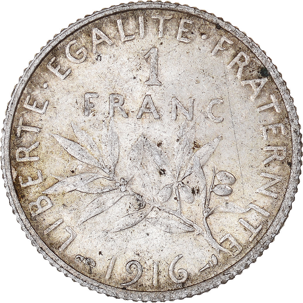 Moneta, Francja, Franc, 1916