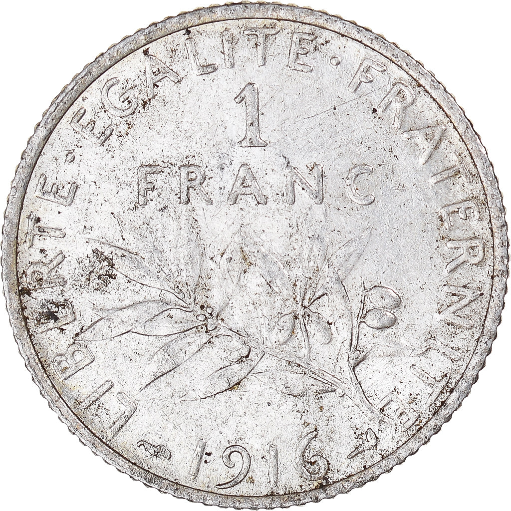 Moeda, França, Franc, 1916
