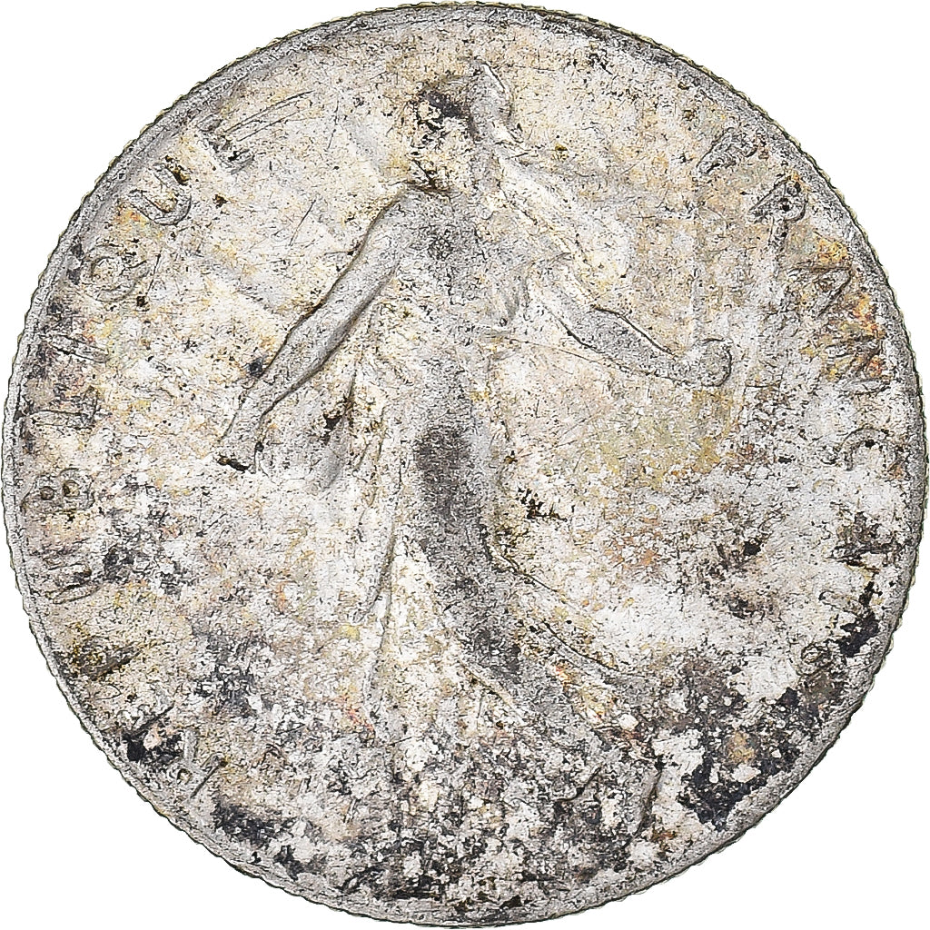 Münze, Frankreich, 50 Centimes, 1914