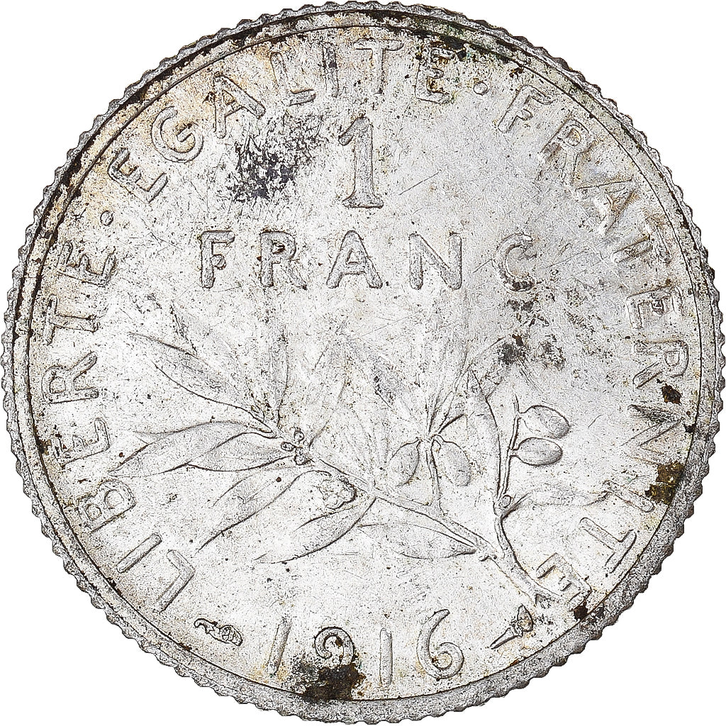 Coin, France, Franc, 1916