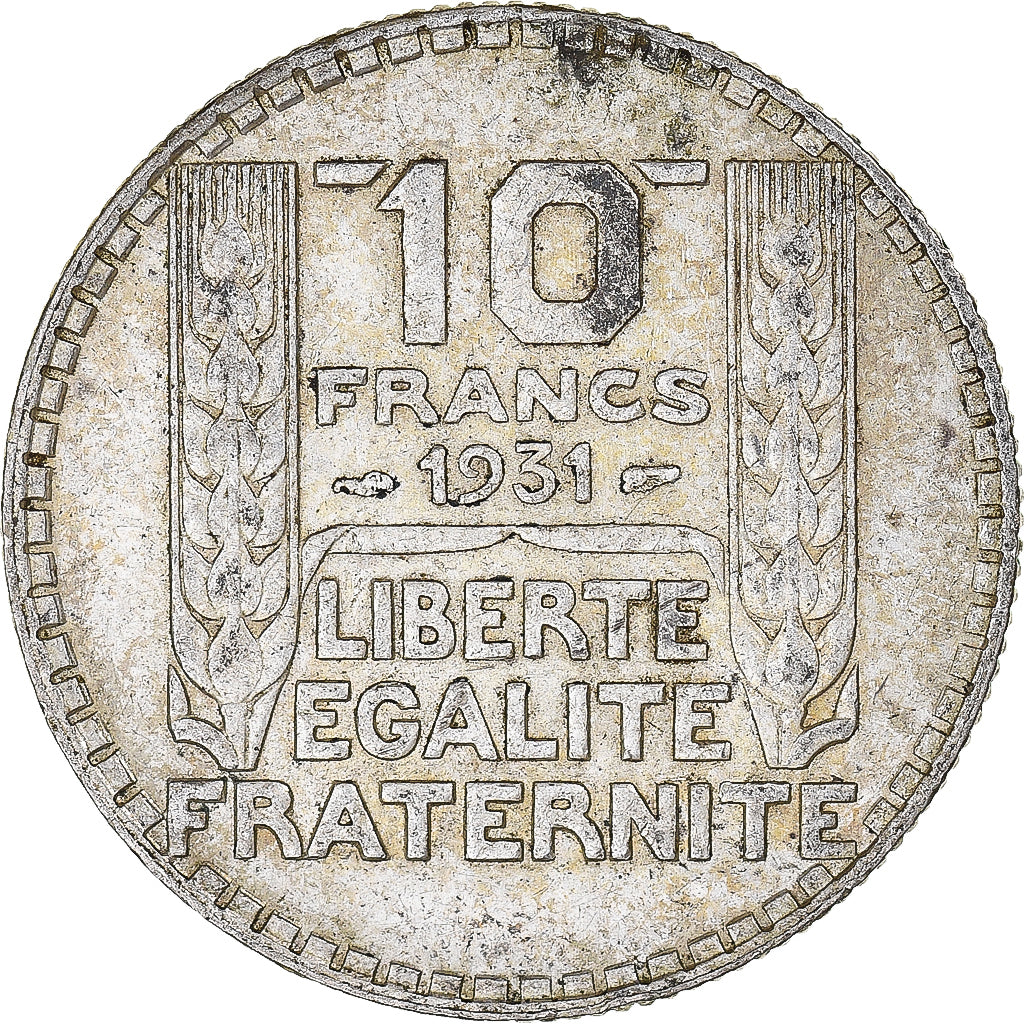 Moeda, França, 10 Francs, 1931