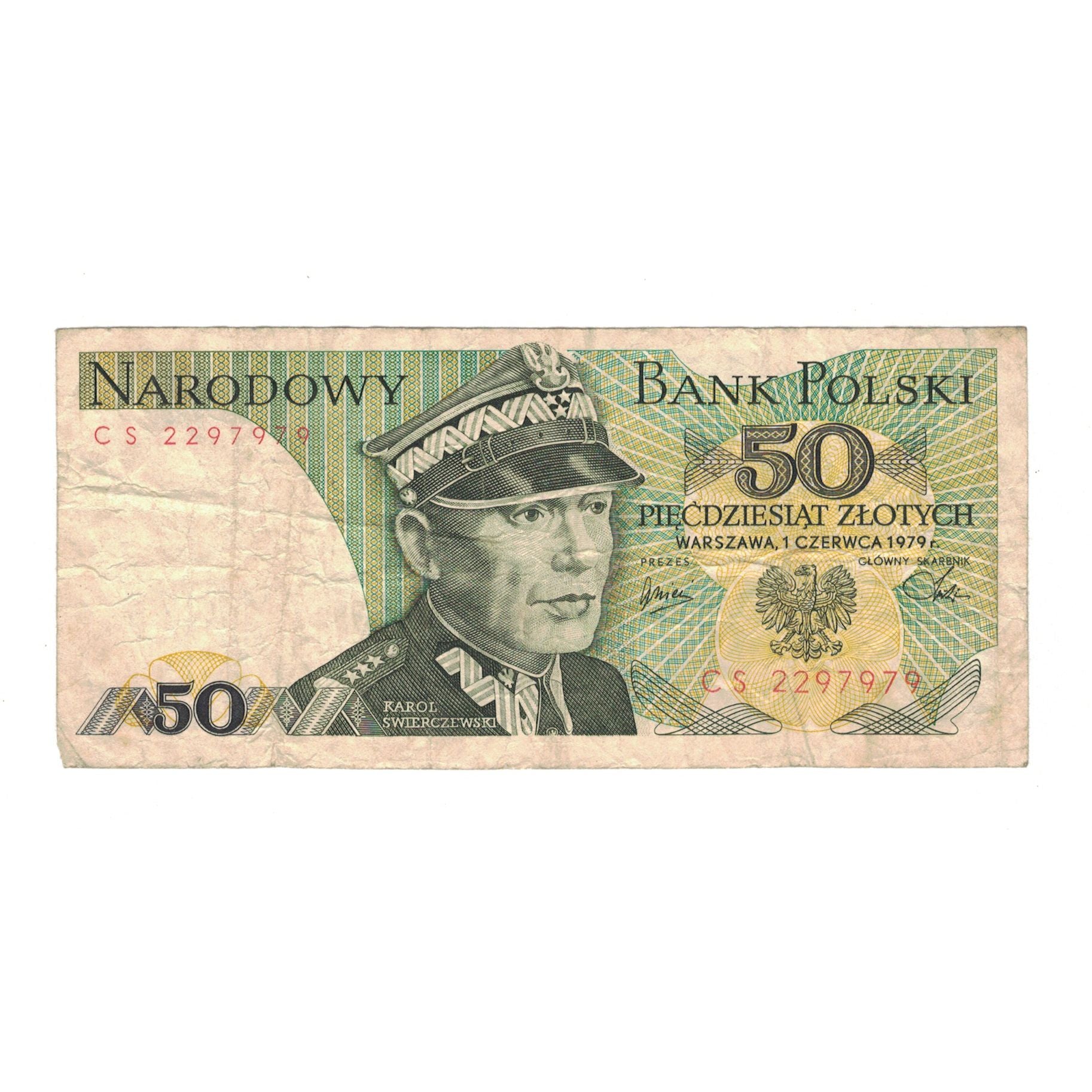 Banconote, Polonia, 50 Zlotych, 1979, 1979-06-01, KM:142b, MB+