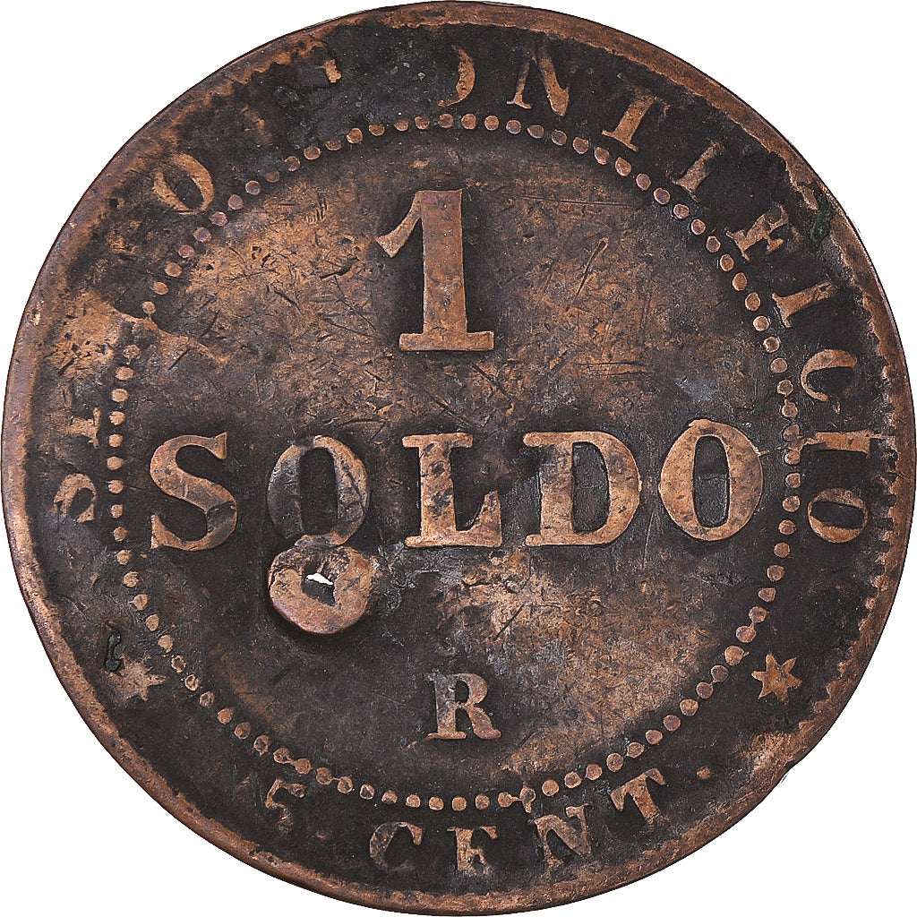 Munten, Vaticaan, Soldo, 1867