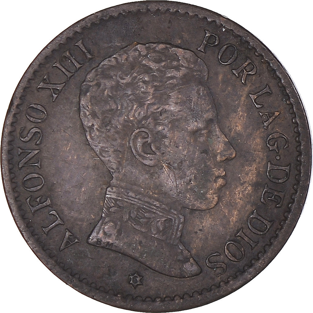 Moneta, Hiszpania, Centimo, 1906