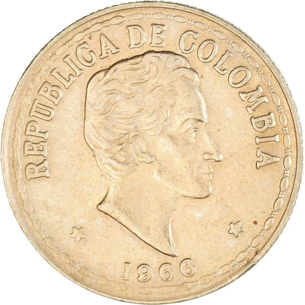 Moneda, Colombia, 20 Centavos, 1966
