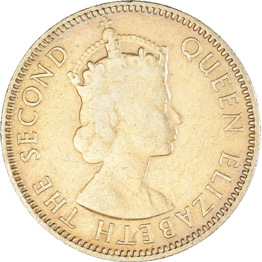 Coin, EAST AFRICA, 50 Cents, 1954