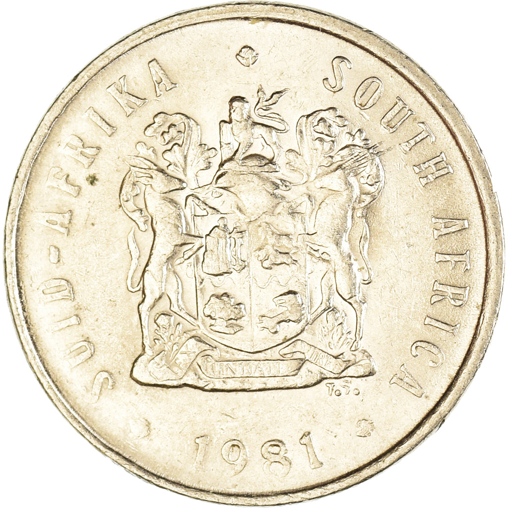 Münze, Südafrika, 5 Cents, 1981