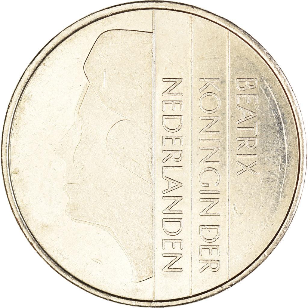 Moeda, Países Baixos, 2-1/2 Gulden, 1985