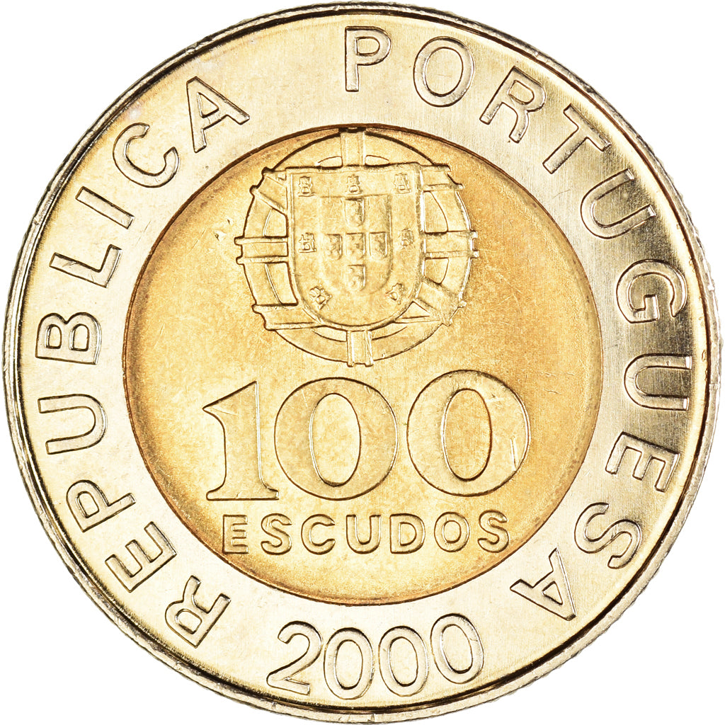 Moneda, Portugal, 100 Escudos, 2000