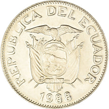 Moneta, Ecuador, Sucre, Un, 1988