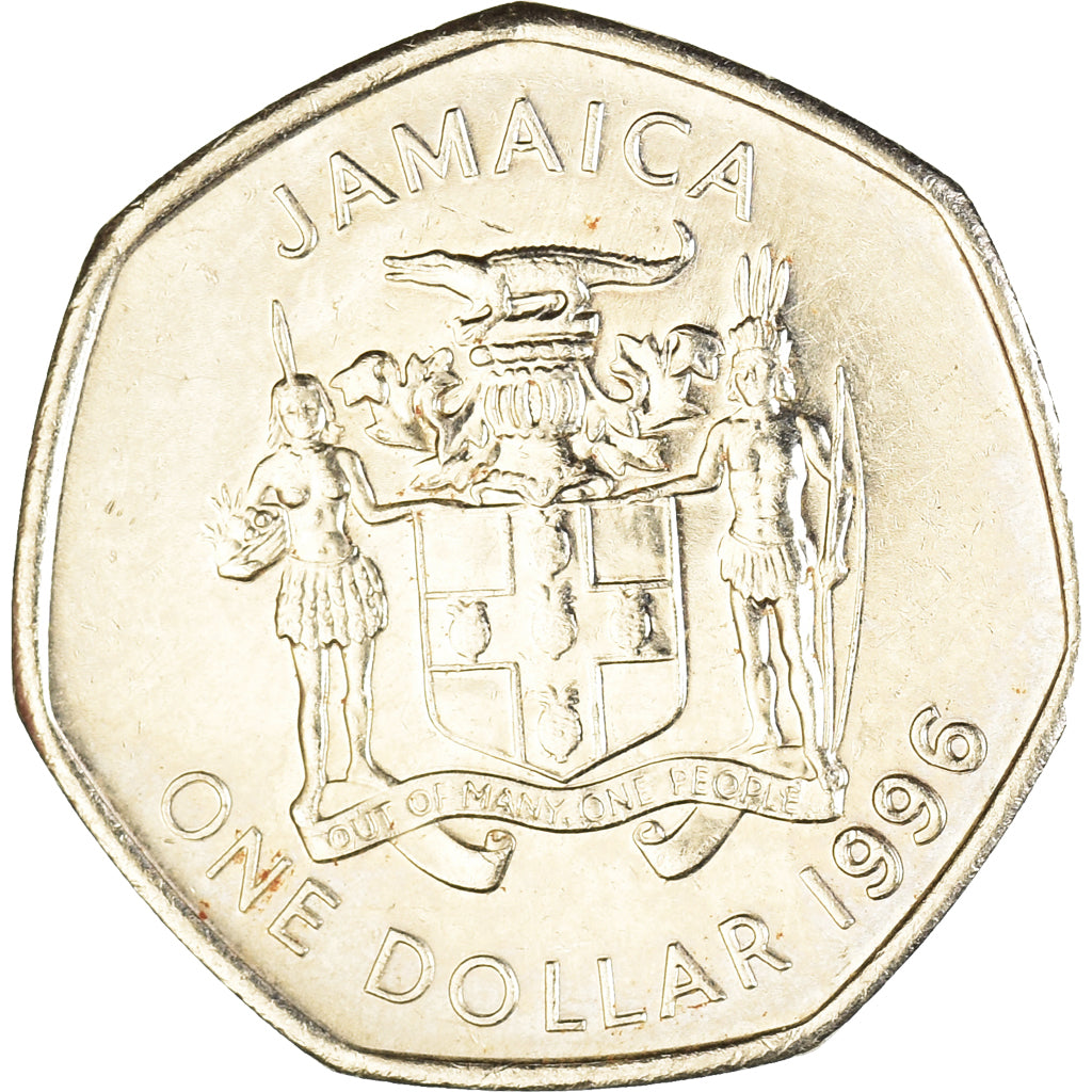 Coin, Jamaica, Dollar, 1996