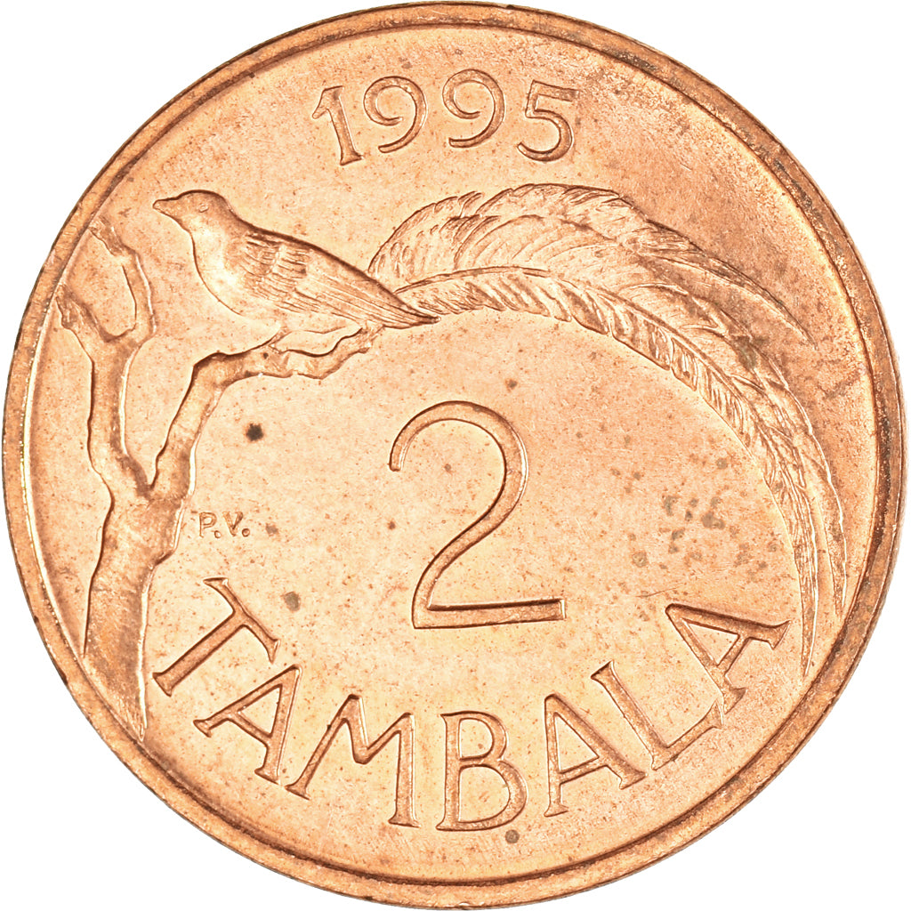 Coin, Malawi, 2 Tambala, 1995