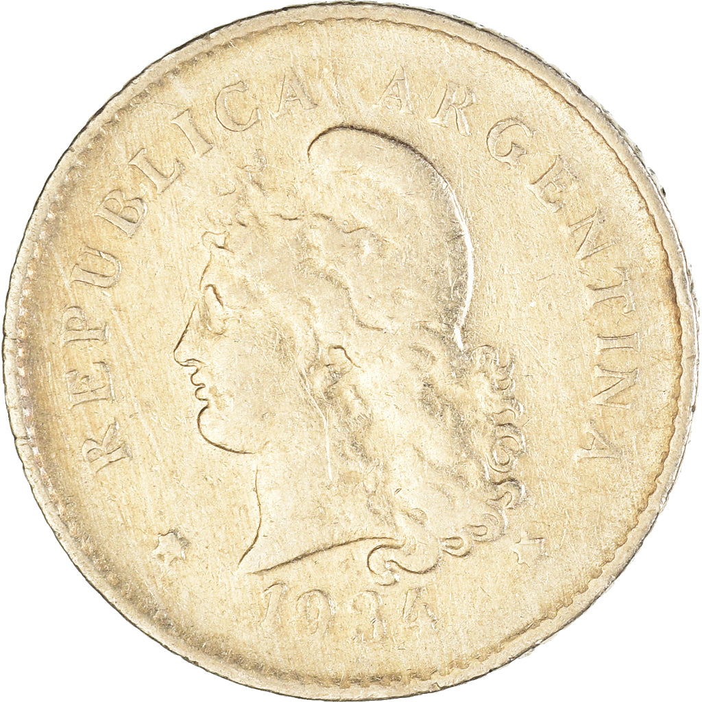 Moneda, Argentina, 10 Centavos, 1934