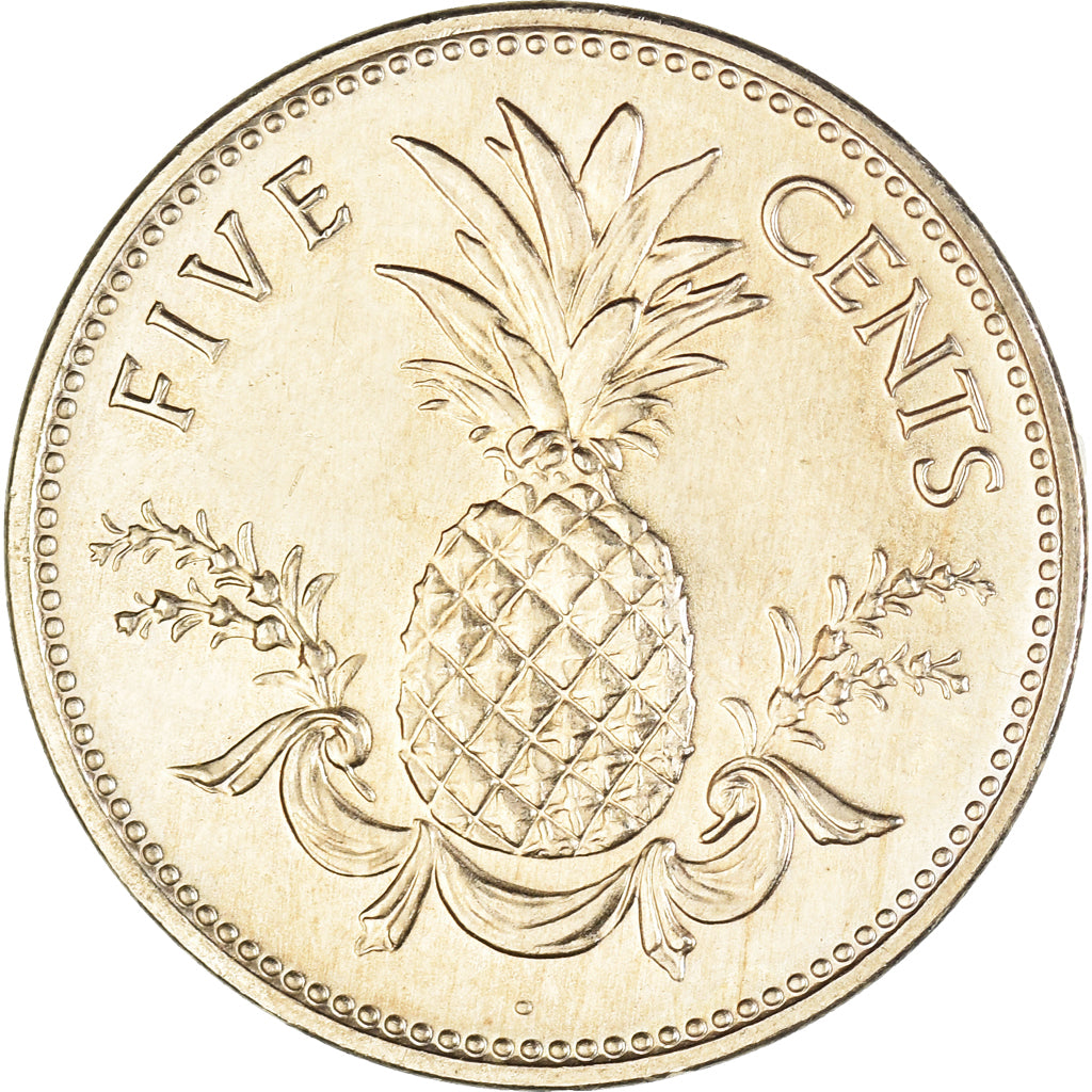 Munten, Bahama's, 5 Cents, 2004