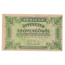 Banknote, Hungary, 50,000 (Ötvenezer) Adópengö, 1946, 1946-05-25, KM:138b