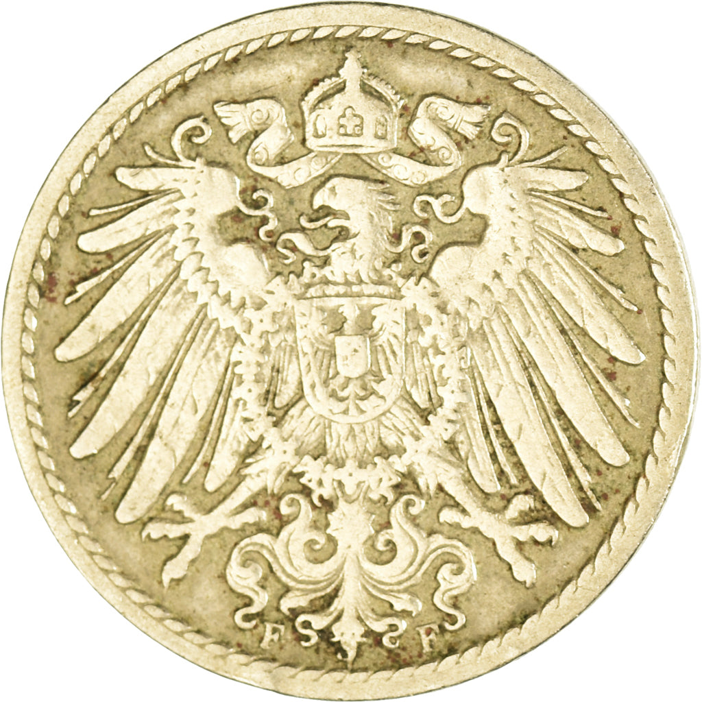 Coin, GERMANY - EMPIRE, 5 Pfennig, 1895