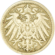 Moneda, ALEMANIA - IMPERIO, 5 Pfennig, 1895