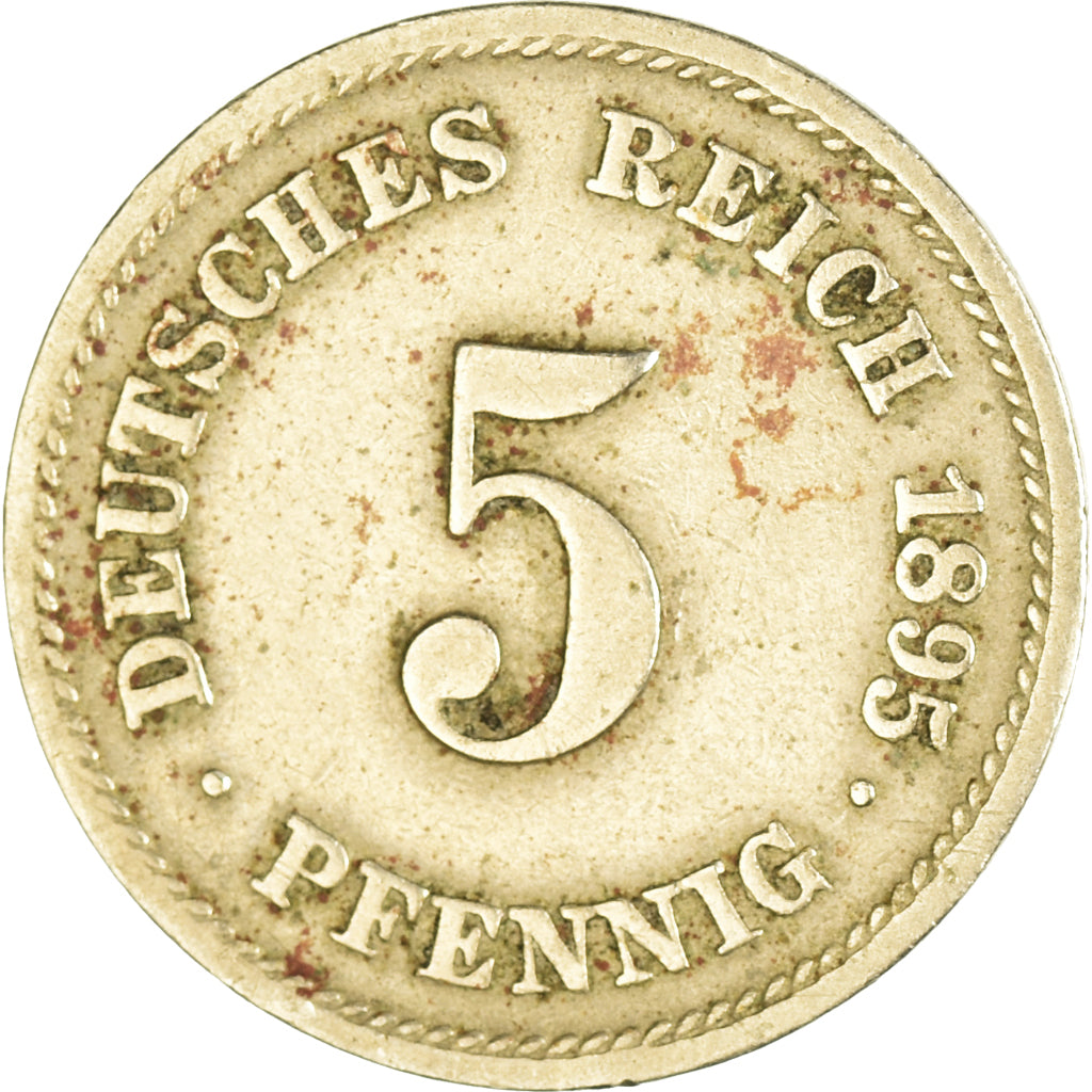 Coin, GERMANY - EMPIRE, 5 Pfennig, 1895