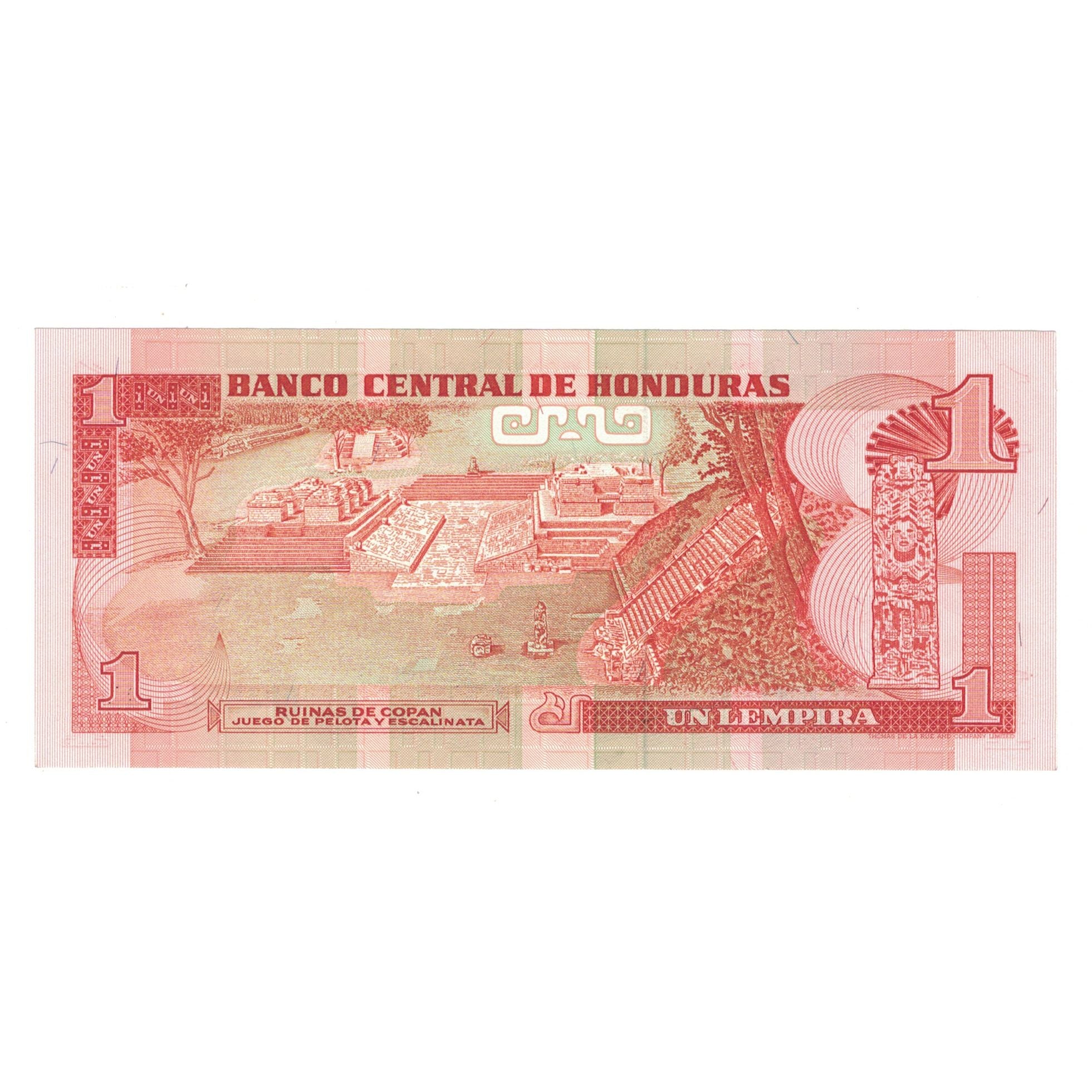 Banknote, Honduras, 1 Lempira, 1989, 1989-03-30, KM:68c, UNC(63)