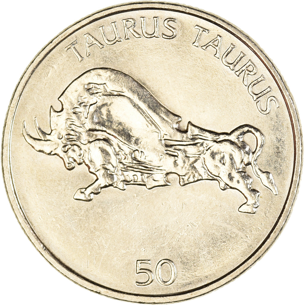 Coin, Slovenia, 50 Tolarjev, 2004