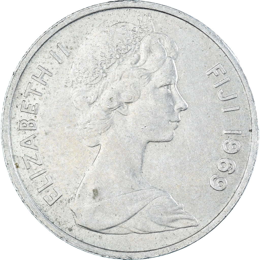 Moneta, Fiji, 5 Cents, 1969