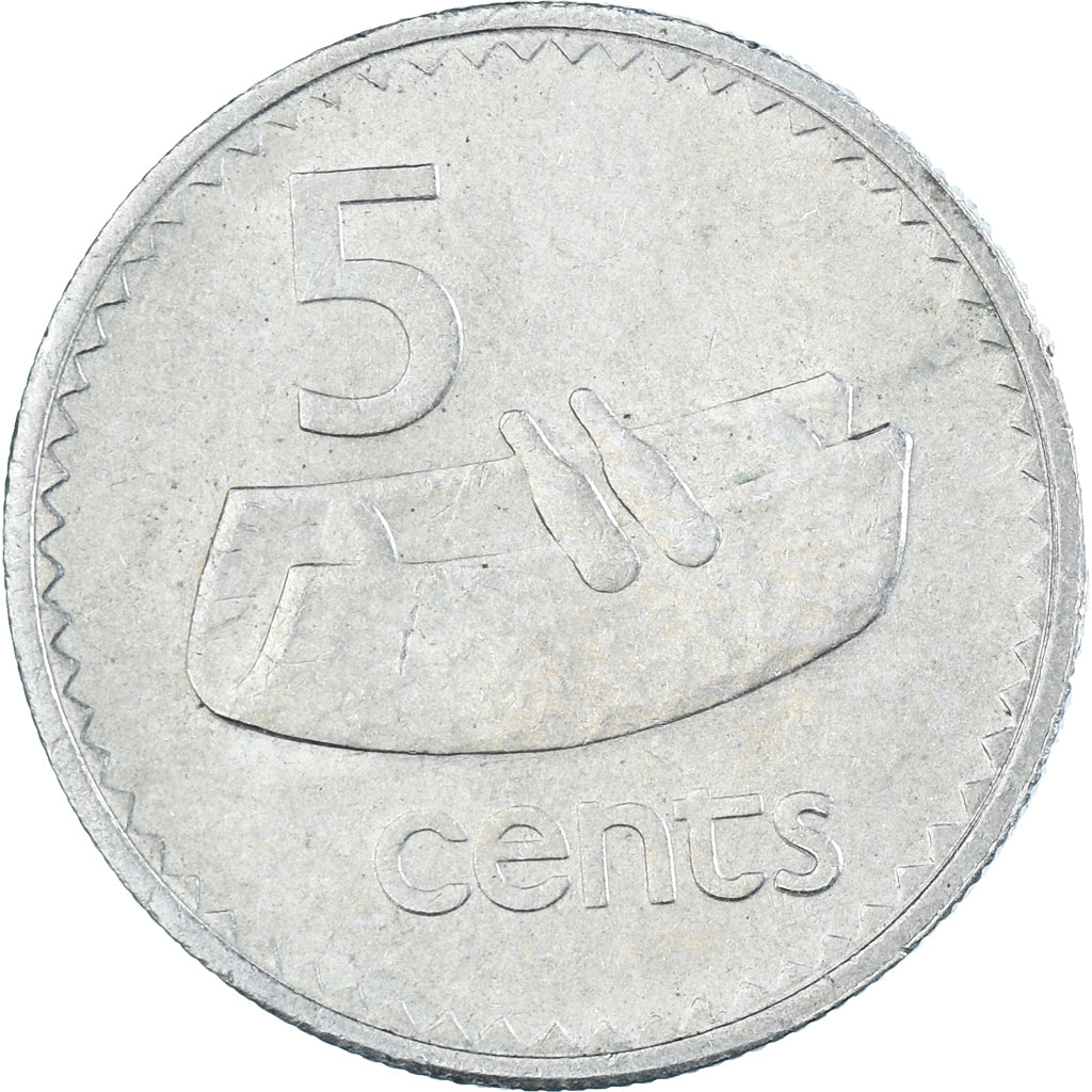 Moneta, Fiji, 5 Cents, 1969