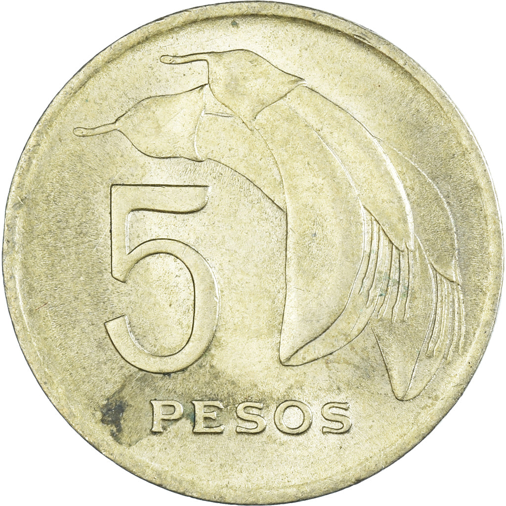 Moeda, Uruguai, 5 Pesos, 1968