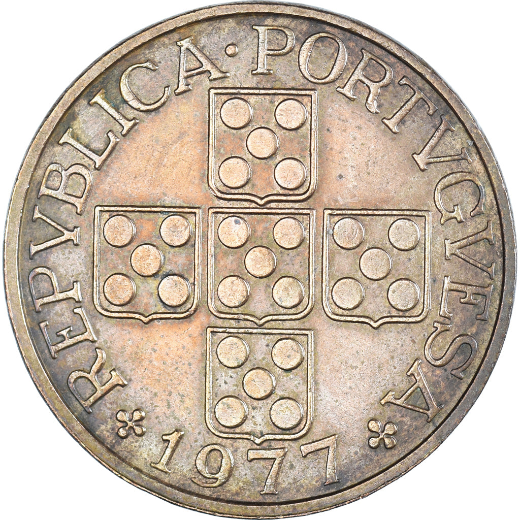 Moneta, Portogallo, Escudo, 1977