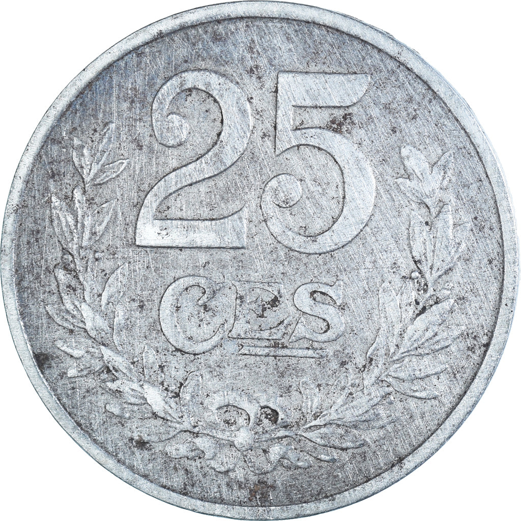 Coin, Luxembourg, 25 Centimes, 1919