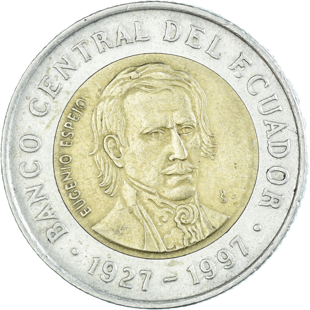 Coin, Ecuador, 1000 Sucres, 1997