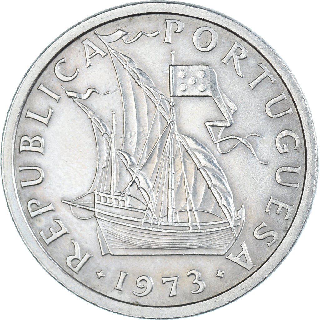 Moneda, Portugal, 5 Escudos, 1973