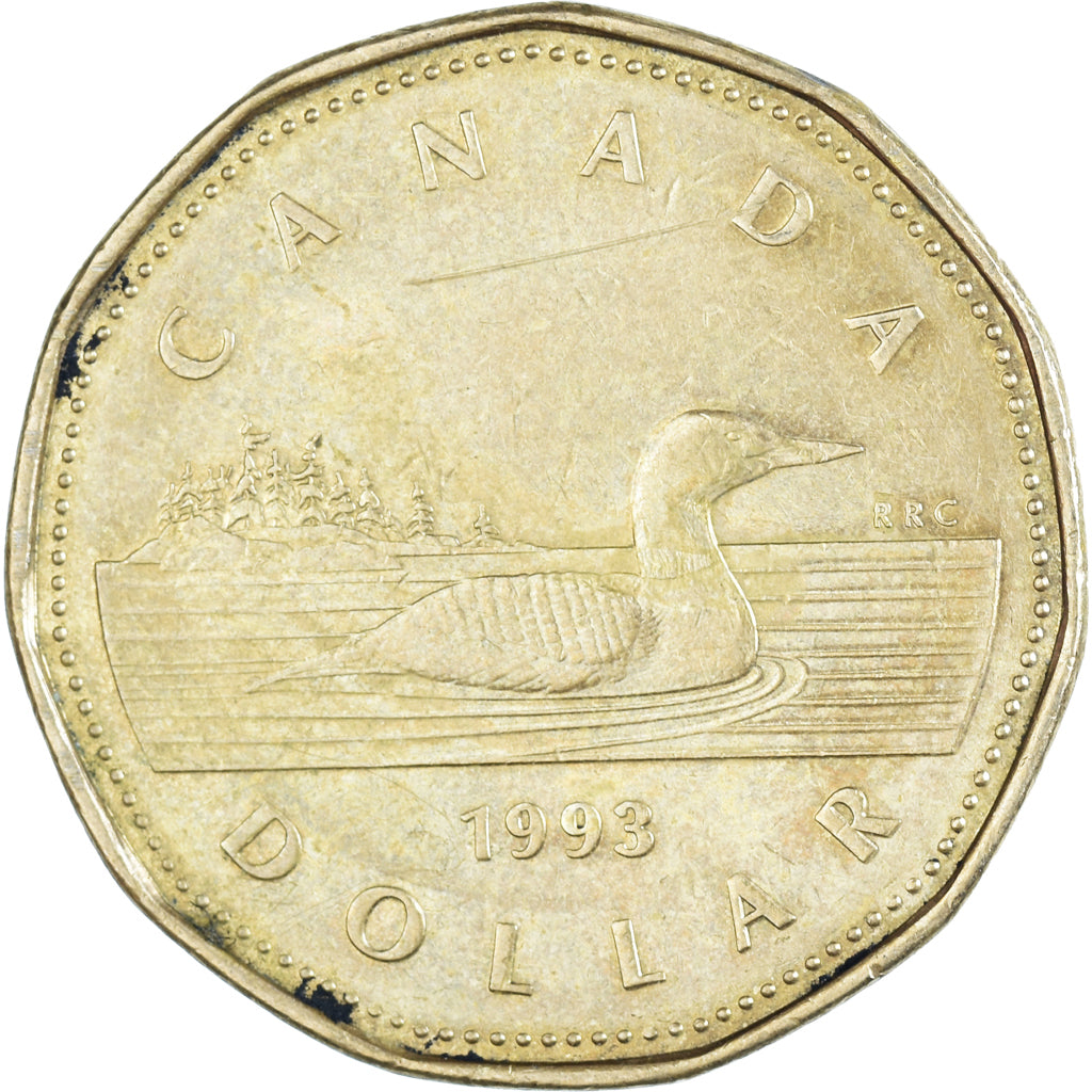 Monnaie, Canada, Dollar, 1993