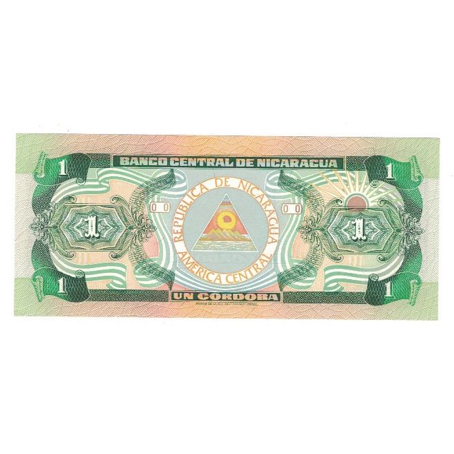 Geldschein, Nicaragua, 1 Cordoba, 1990, KM:173, UNZ