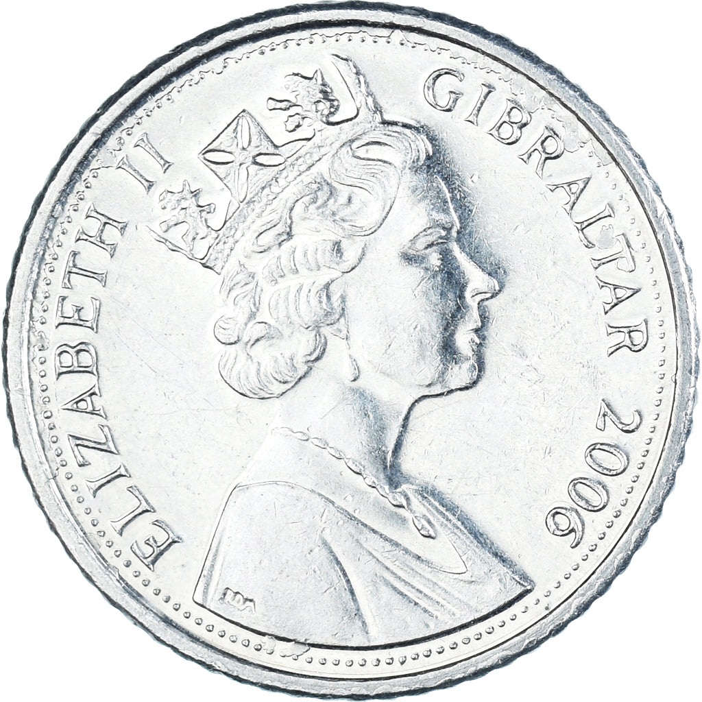 Moneta, Gibilterra, 5 Pence, 2006
