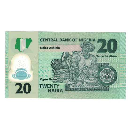 Geldschein, Nigeria, 20 Naira, 2006, KM:34a, UNZ
