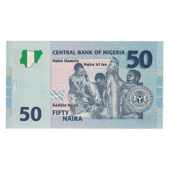 Geldschein, Nigeria, 50 Naira, 2006, KM:35a, UNZ