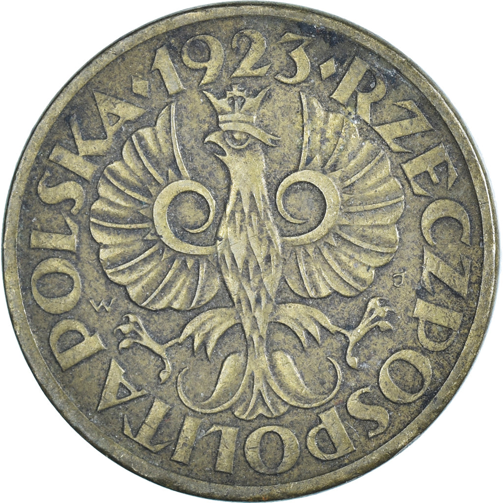 Coin, Poland, 5 Groszy, 1923