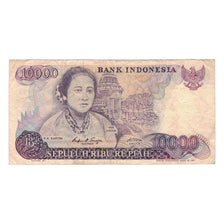Banknote, Indonesia, 10,000 Rupiah, 1985, KM:126a, VF(20-25)