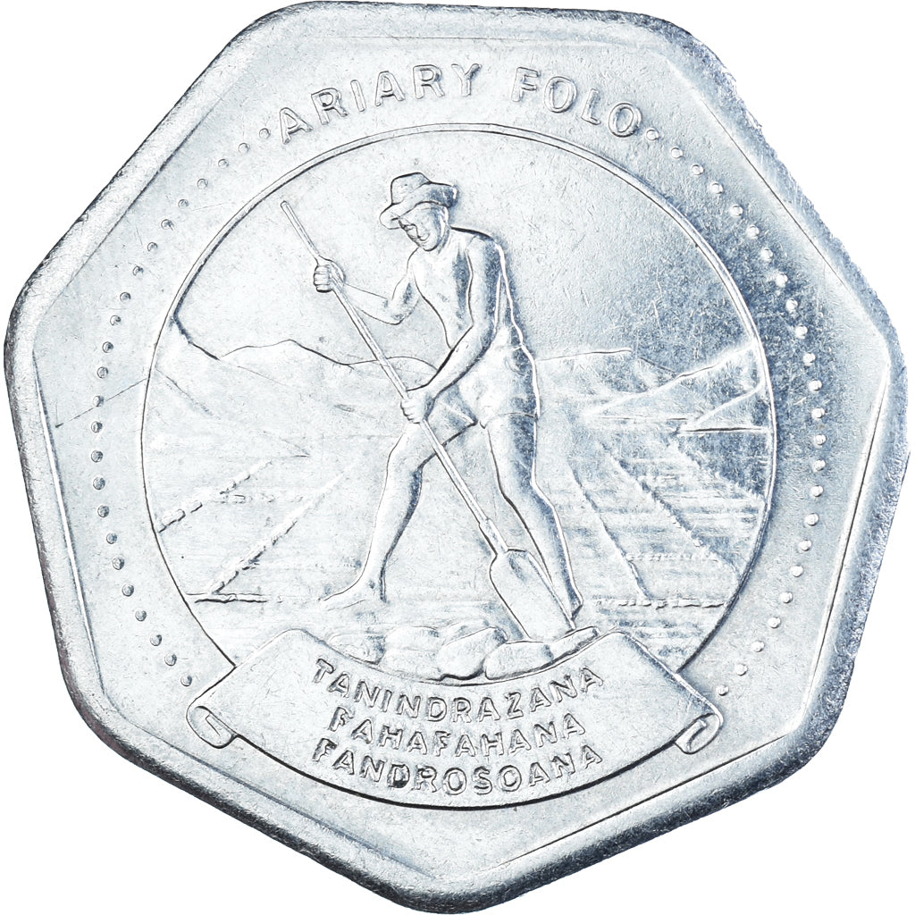 Münze, Madagascar, 10 Ariary, 1999