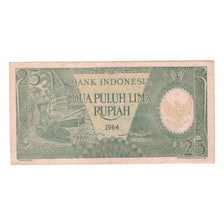 Banknote, Indonesia, 25 Rupiah, 1964, KM:95a, EF(40-45)