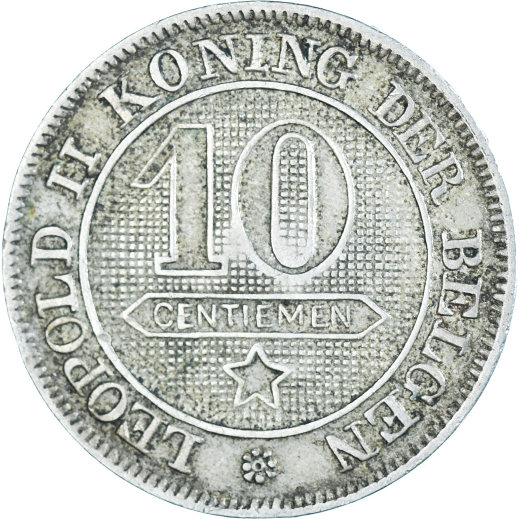 Münze, Belgien, 10 Centimes, 1894