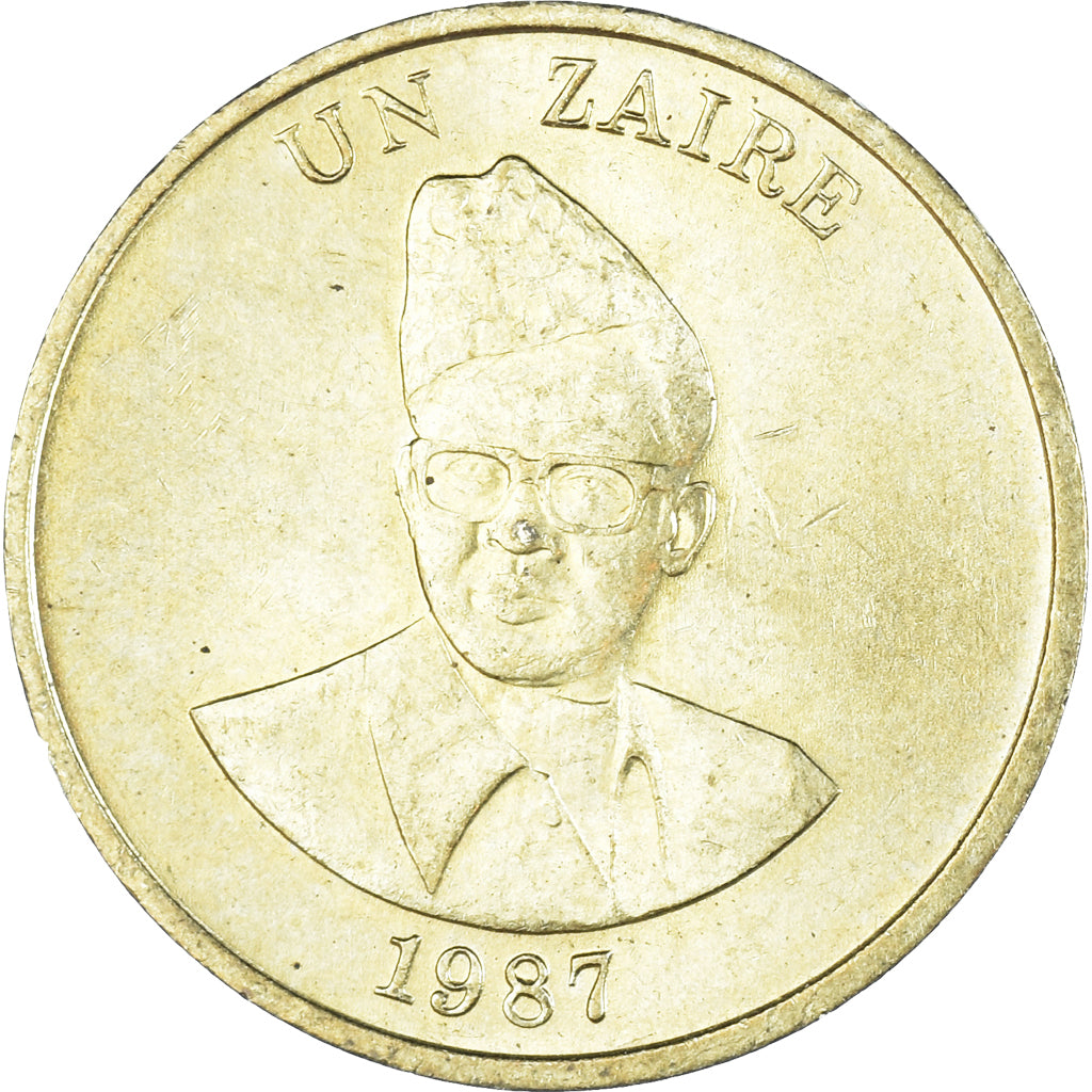 Coin, Zaire, Zaire, 1987