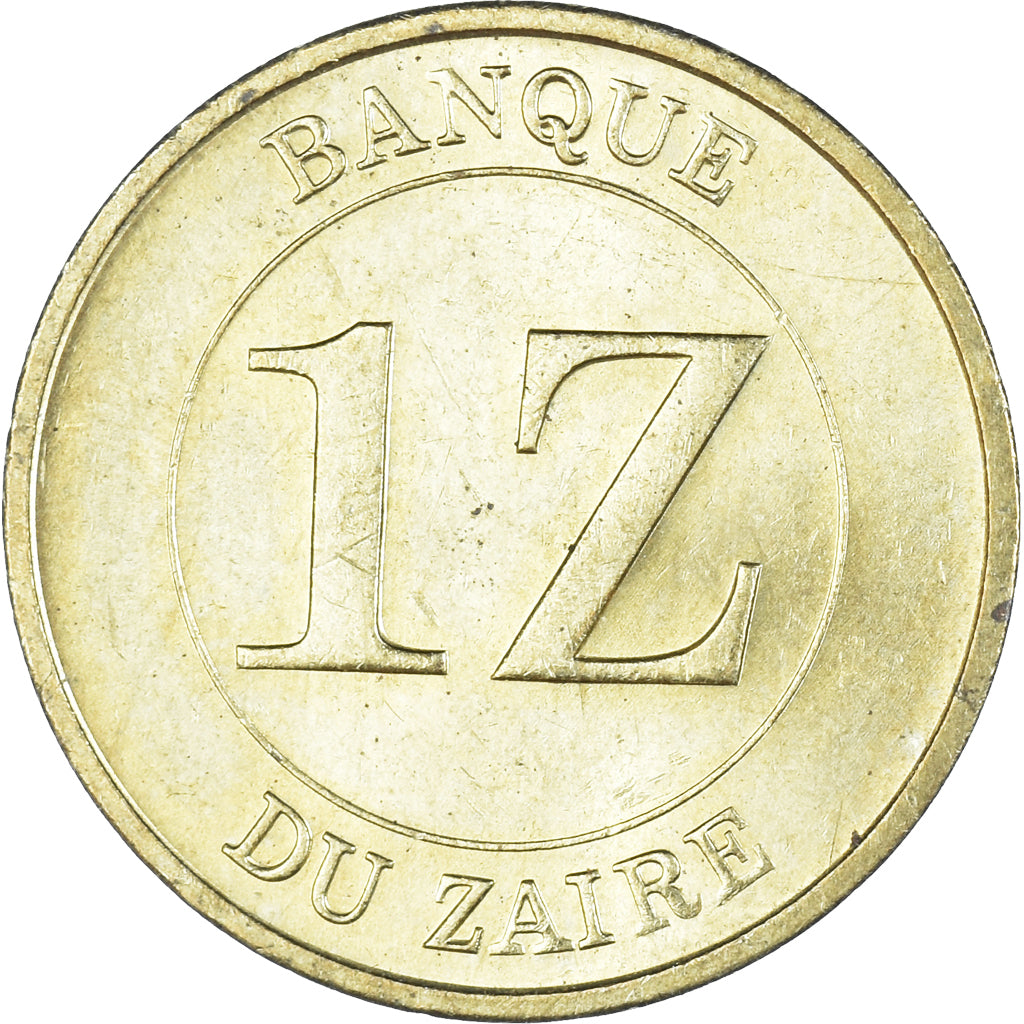Coin, Zaire, Zaire, 1987