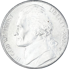 Coin, United States, 5 Cents, 2004